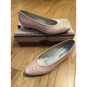 Ladies Hush Puppies Pastel Pink Pumps Size 8 1/2 M
